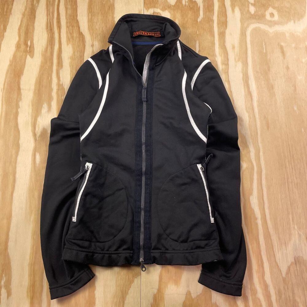 Frauenschuh Women’s Wera Power Stretch Jacket – Black with White – Size 0 (XS)